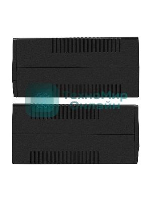 Источник бесперебойного питания ExeGate Power NB-500.LED.AVR.4C13 (500VA/300W, LED, AVR, 4*C13, батарея 12V 4.5Ah, черный)