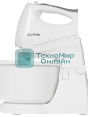 Миксер Gorenje M450WS, 450 Вт,, 5 скоростей, белый
