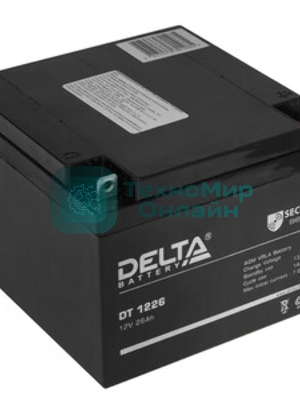 Батарея Delta DT 1226 (12V, 26Ah)