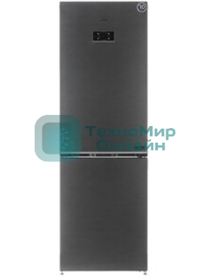 Холодильник Beko B5RCNK363ZXBR антрацит двухкамерный 220/100л морозилка снизу Total No Frost