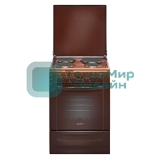 Плита электрическая Gefest 6140-03 0001 коричневый, конфорок 4 электрических, духовка 55 л, 60 см x 85 см x 60 см