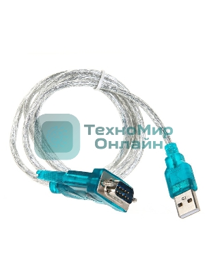 Кабель AM/Com port 9pin 1.2м VCOM адаптер USB -> RS232, DE9P (добавляет в систему новый COM порт), VUS7050