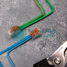 Соединительная клемма многоразовая Rexant 2-х проводная, прозрачная (0,08-4 мм²), (5 шт.)