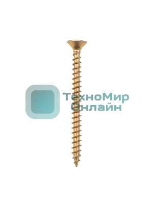 Саморез универсальный Kranz 5х60, желтый цинк, упаковка поставщика (4 800 шт.)