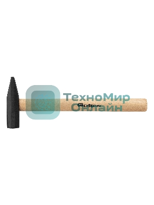 Молоток слесарный Сибртех, 800 г, квадратный боек, деревянная рукоятка