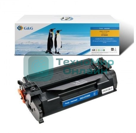Картридж лазерный G&G GG-CF259X черный (10000стр.) для HP LJ M304/M404/MFP M428