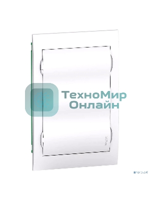 Бокс СП Easy9 встраив. с бел. двер. 3 ряда по 12мод IP40 IK07 80А 2 клеммы SchE