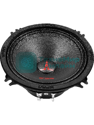 Колонки автомобильные Ural Огонь ОГ-130 (без решетки) 140Вт 90дБ 4Ом 13см (5дюйм) (ком.:2кол.) широкополосные однополосные