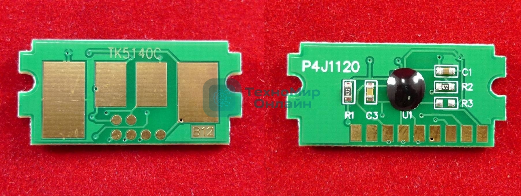 Чип Kyocera P6130cdn/M6x30cdn (TK5140C) Cyan 5K (ELP, Китай)