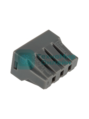 Экспресс-клемма с пастой Rexant 8-проводная до 2,5 мм², серый (50 шт./уп.) (773-308)