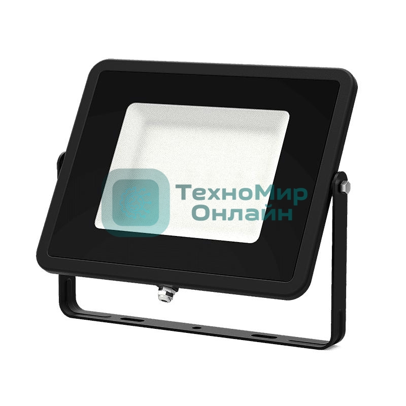 Прожектор светодиодный Gauss Qplus 100Вт 6500К 8500лм IP65 графит. сер. 1/4