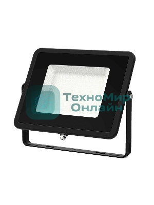 Прожектор светодиодный Gauss Qplus 100Вт 6500К 8500лм IP65 графит. сер. 1/4