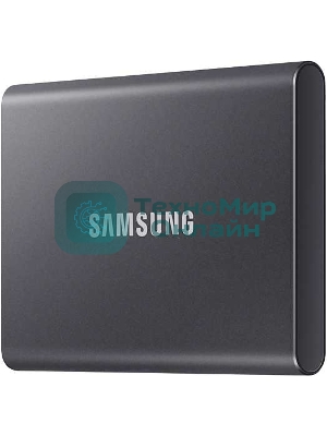Внешний SSD Samsung T7, 2TB, USB 3.2 Gen 2 Type-C, R/W 1050/1000, титан