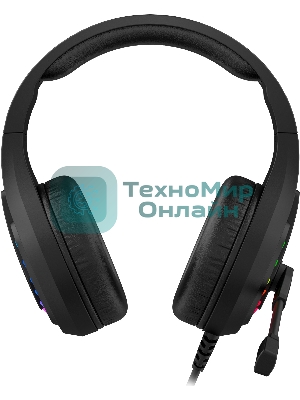 Гарнитура Bloody G230P чёрный, проводная, USB, подсветка