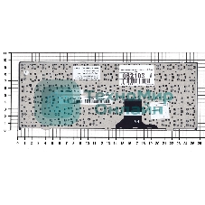 Клавиатура для ноутбука DNS 0121598, 0121595 черная