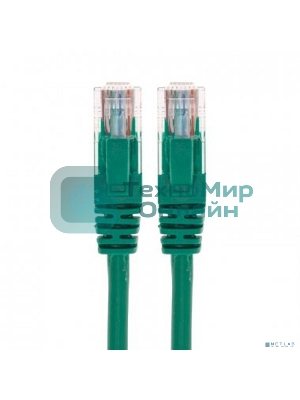 Патч-корд U/UTP Rexant cat.6, RJ45-RJ45, неэкранированный, 26AWG, LSZH, зеленый, 1 м