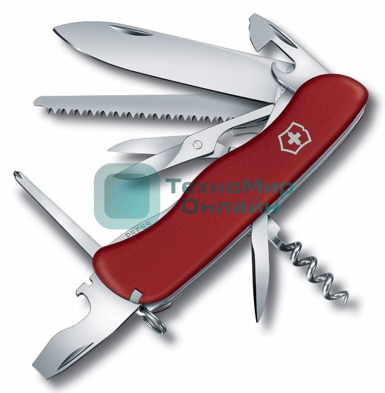 Нож перочинный Victorinox OUTRIDER (0.8513) 111мм 14функций красный