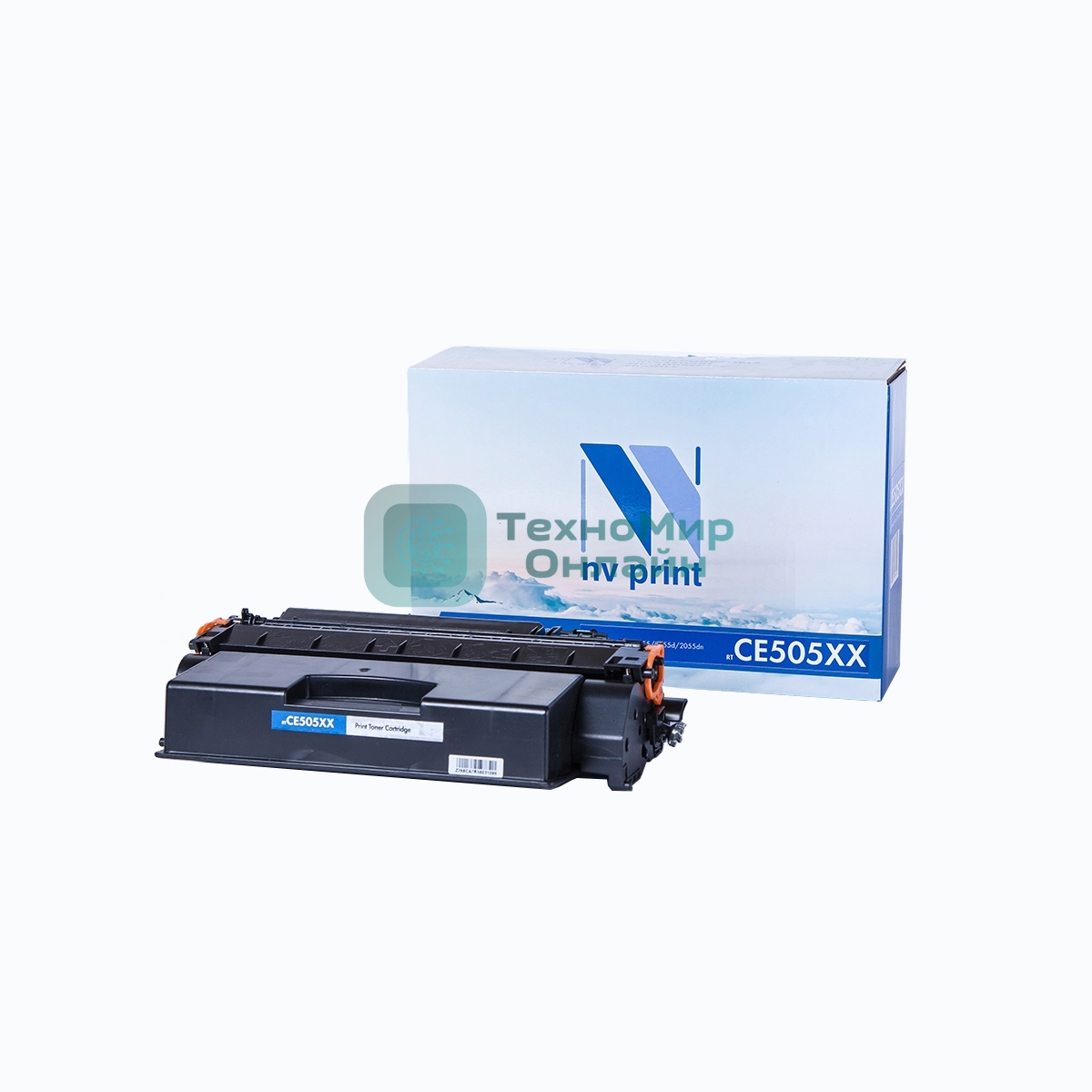 Картридж лазерный NVPrint совместимый HP CE505XX для LaserJet P2055/2055d/2055dn (10000k)