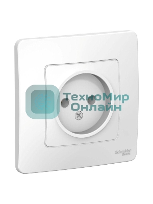 Розетка СП Blanca 16А 250В без шторок без заземл. бел. SchE BLNRS000011