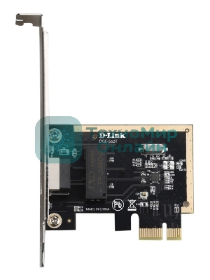 Сетевой адаптер Gigabit Ethernet D-Link DGE-560T/20/D1A PCI Express (упак.:20шт)