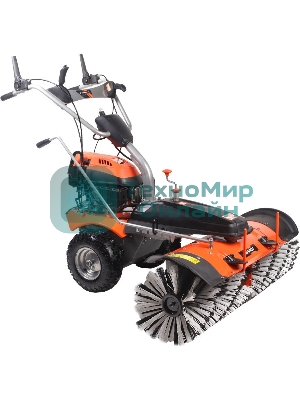 Подметальная машина PATRIOT S 610P 6лс 180-350об/мин шир.100см D35см ск.4+2 ручной/эл.стартер 79кг