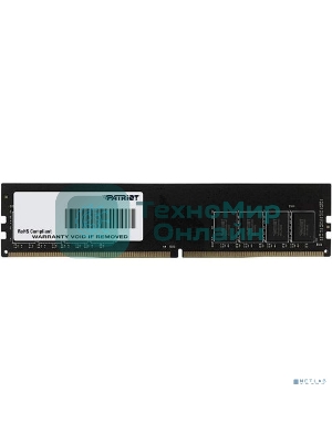 Оперативная память Patriot Signature, DDR4, 16GB (1x16 GB), 2666 MHz, CL19, DIMM