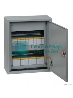 Щит распред. EKF mb21-24n навесной ЩРН-24 пласт.замок (350х300х120) IP31 EKF PROxima