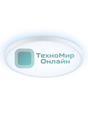 Потолочный светодиодный светильник Ambrella light FZ3005 WH белый IP44 33W+10W 6400+6400К D370*40 (Без ПДУ)