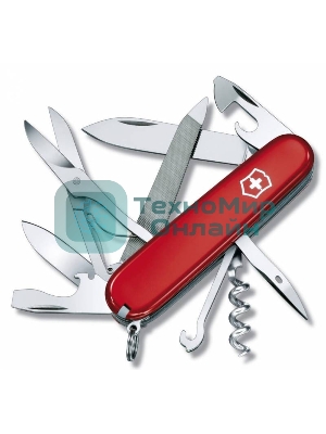 Нож перочинный Victorinox Mountaineer (1.3743) 91мм 18функций красный карт.коробка