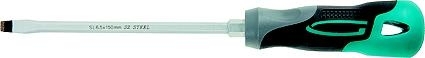 Отвертка Gross 12123 SL8,0 x 200 мм S2, трехкомпонентная рукоятка