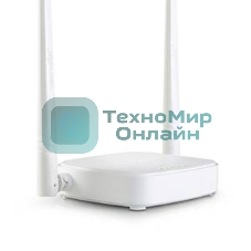 Сетевое оборудование Tenda N301 маршрутизатор 802.11n, до300Мбит/с, 2T2R, LAN: 3х10/100Мбит/с, WAN: 1х10/100Мбит/c, 2 внешние антенны 5дБи