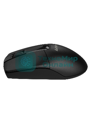 Мышь беспроводная A4Tech G3-330NS черный, 1200 dpi, радиоканал, USB, кнопки - 3