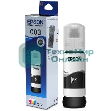Чернила Epson C13T00V198 черный (65 мл.) для L11050, L1110, L1210, L3101, L3110, L3156, L3210, L3215, L3216, L3250, L3256, L3258, L3260, L3550, L3556, L5290