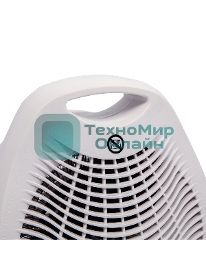 Тепловентилятор MTX FHS-2000, белый, 1000/2000 Вт, 25 м2, термостат