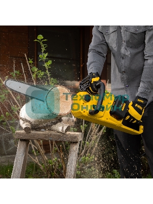 Цепная пила аккумуляторная бесщет. Denzel RCS400-36, Li-ion, 36 В, 4 А·ч, шина 400 мм/58610