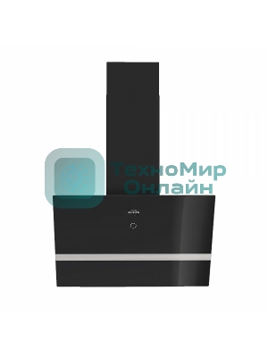 Вытяжка наклонная Elikor Rise BK 60 черный, 60 см, 750 куб. м/ч, 56 дБ