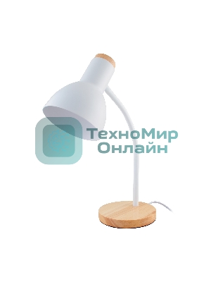 Светильник настольный СТАРТ CT84, E27, до 40Вт, 1,5м, белый