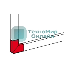 Угол плоский 50х80 Leg 010767