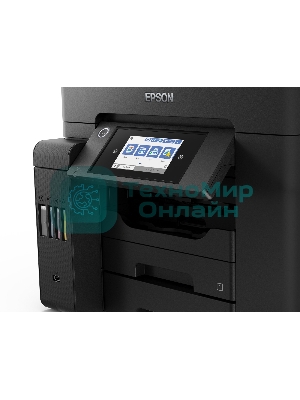 МФУ струйное Epson L6550 (C11CJ30404), A4, цветной, печ. до 25/12 стр/мин.(ч/б/цв.), скан. до 27.5 стр/мин., 4800x2400 dpi (печ.), 2400x1200 dpi (скан.), Ethernet, USB, Wi-Fi