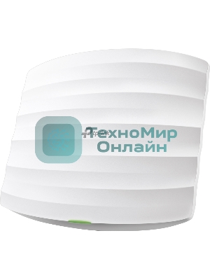 Точка доступа AC1350 Wireless MU-MIMO Gigabit Ceiling Mount Access Point, 450Mbps at 2.4GHz + 867Mbps at 5GHz, 802.11a/b/g/n/ac wave 2, Beamforming, Airtime Fairness, MU-MIMO, 802.3af Standard PoE and Passive PoE (Passive POE Adapter included), no more DC power supply, 1 10/100/1000Mbps hidden LAN port, Centralized Management, Captive Portal, Load Balance, Multi-SSID, WMM, Rogue AP Detection, internal omni-directional Antenna 2.4GHz: 3x4dBi, 5GHz: 2x5dBi