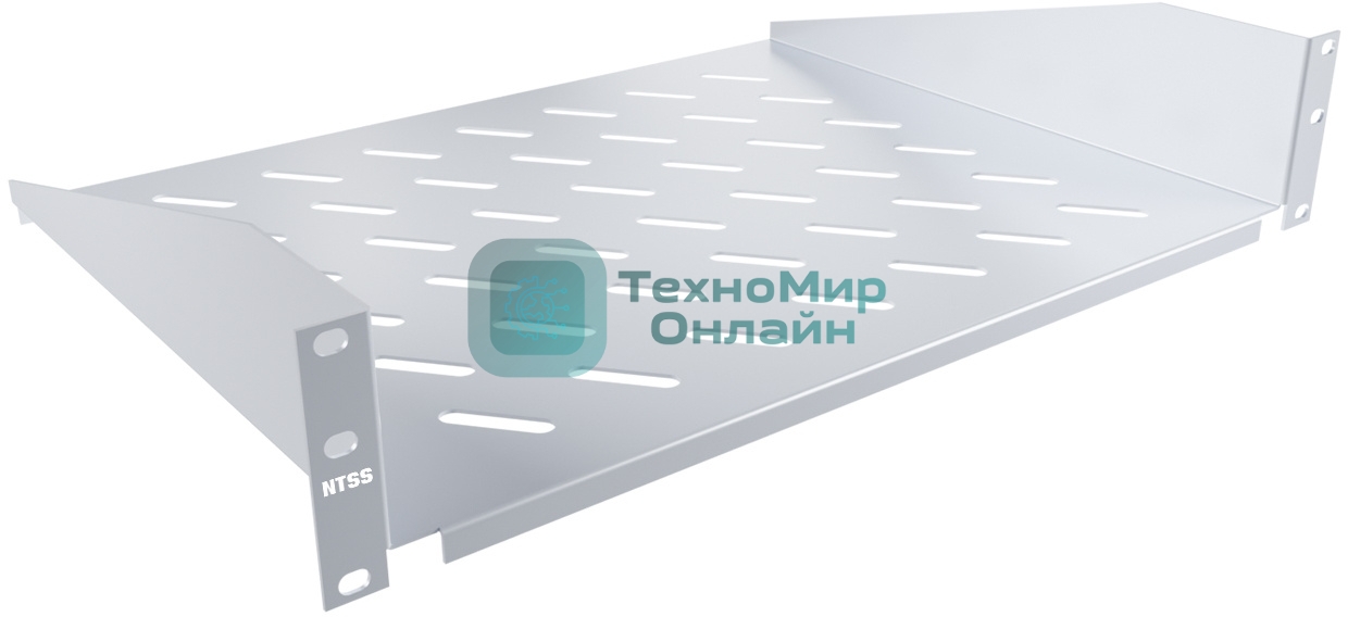 Полка стационарная NTSS NTSS-FF-350 1U нагр.:20кг. 19