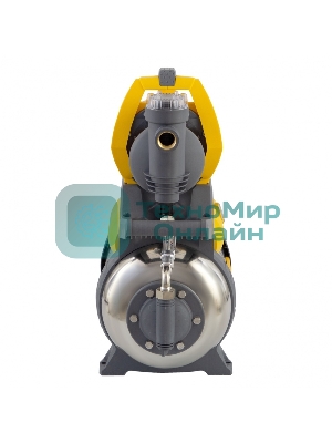 Насосная станция PSХ950X, 950 Вт, 3300 л/ч, ресивер 24 л, подъем 38 м, нержавейка Denzel