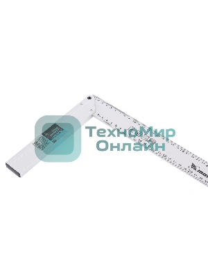 Угольник Matrix, 450 мм, алюминиевый, литой