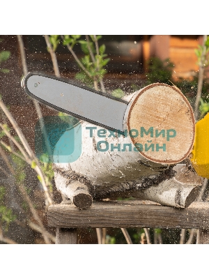 Цепная пила аккумуляторная бесщет. Denzel RCS400-36, Li-ion, 36 В, 4 А·ч, шина 400 мм/58610