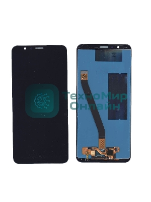 Дисплей для Huawei Honor 7X черный