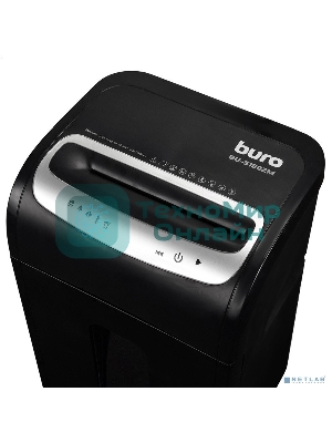 Шредер Buro Office BU-S1602M (секр.P-5)/фрагменты/16лист./30лтр./пл.карты/CD