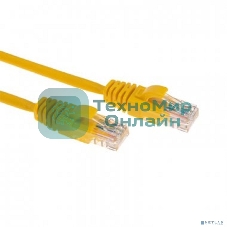 Патч-корд U/UTP Rexant cat.6, RJ45-RJ45, неэкранированный, 26AWG, LSZH, желтый, 1 м