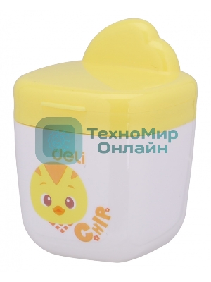 Точилка для карандашей ручная Deli ER01300, 1 отверстие, пластик, ассорти, дисплей