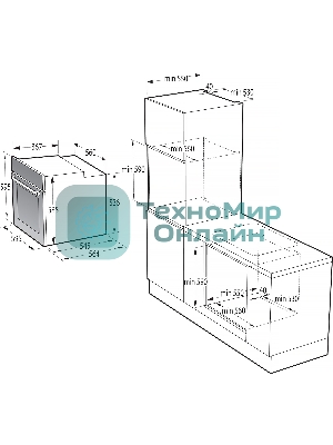 Духовой шкаф Gorenje BPSA6747A08X