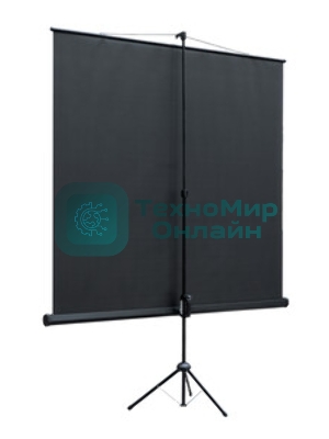 Экран на треноге Lumien 160x160см Eco View LEV-100105 1:1 напольный рулонный